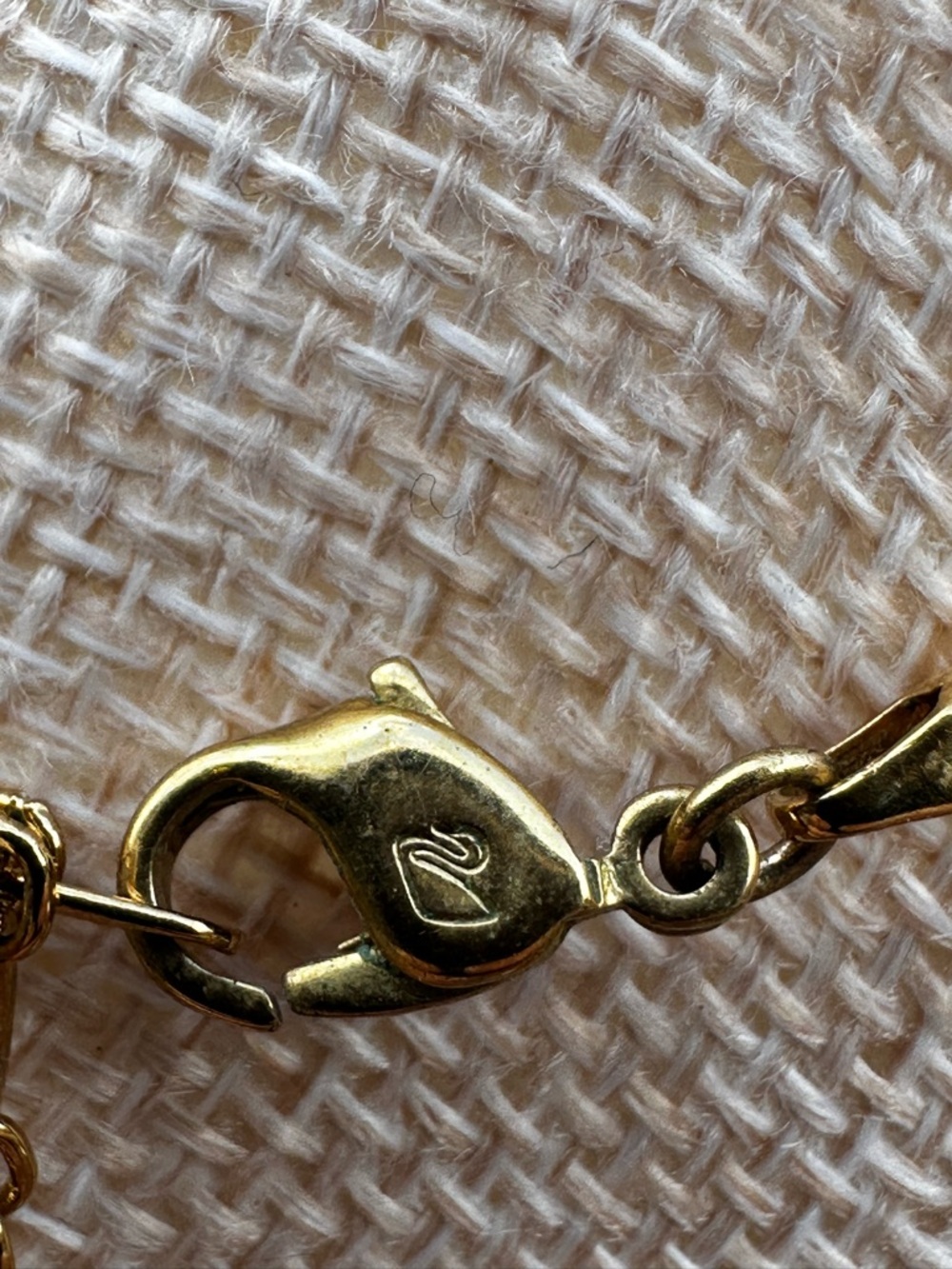 Swarovski Gold-Plated Crystal Heart Pendant Necklace - Picture 9 of 9